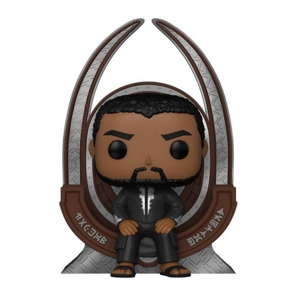 2022 Black Panther T’Challa on Throne Target Exclusive Funko Pop! Deluxe 1113 6" - Picture 2 of 2